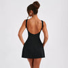 Aurivae Backless Maxikleid