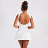 Aurivae Backless Maxikleid